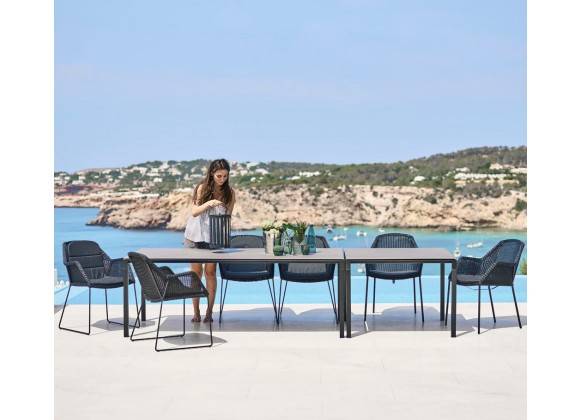 Cane-Line Breeze Chairs - Outdoor View