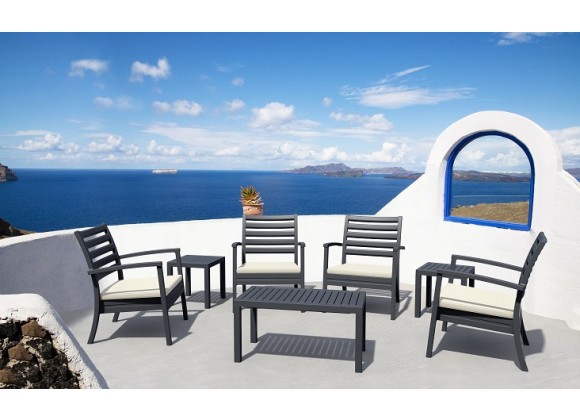 Artemis XL Club Seating Set 7 Piece with Sunbrella® Cushions - 3