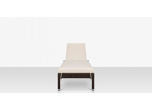 Source Furniture Lucaya Armless Chaise With Standard Cushion Espresso  Front