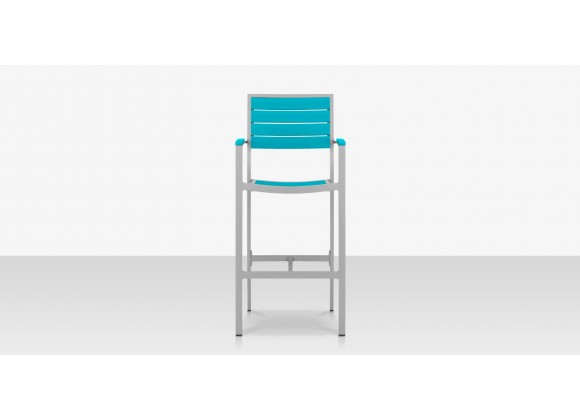 Source Furniture Napa Easton Aluminum Bar Arm Chair