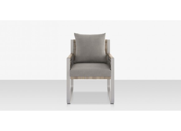 Source Furniture Scorpio Aluminum Dining Armchair
