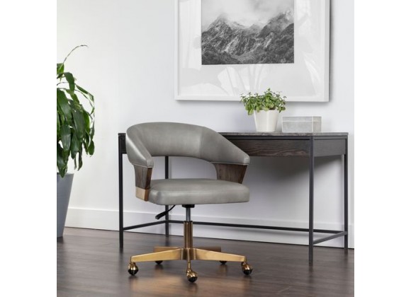 Sunpan Leonce Office Chair - Bravo Metal - Lifestyle