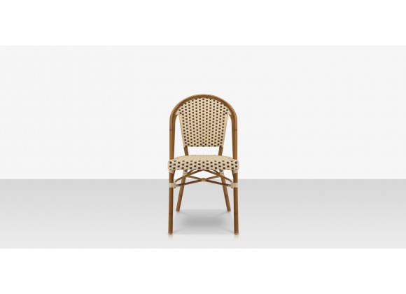 Paris Dining Side Chair - Cream & Chocolate 1