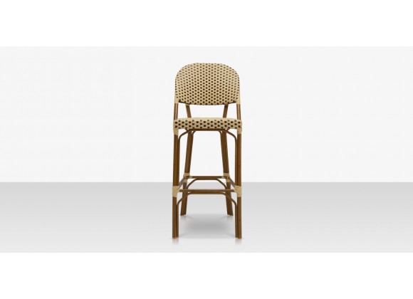 Source Furniture Paris Aluminum Stackable Bar Side Chair 