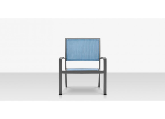 Sling club chair top