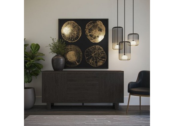 Sunpan Giuletta Sideboard - Dark Brown - Lifestyle