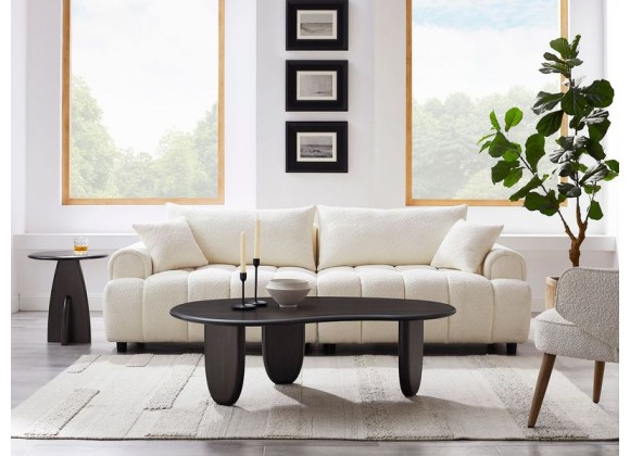 Greenington Zephyr Coffee Table, Caviar - Lifestyle