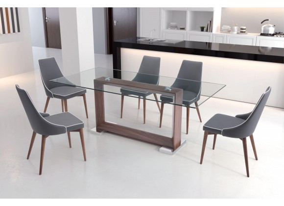 Zuo Modern Moor Dining Chair in Dark Gray - Lifestyle