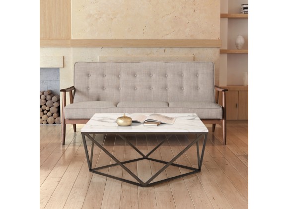 Zuo Modern Rocky Sofa Putty - Lifestyle 2