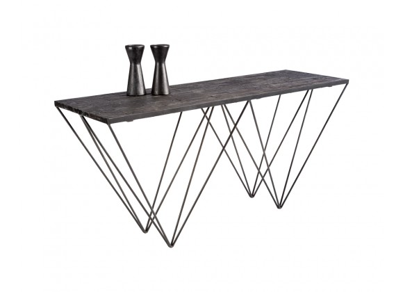  Sunpan Ruffin Console Table - With Decor