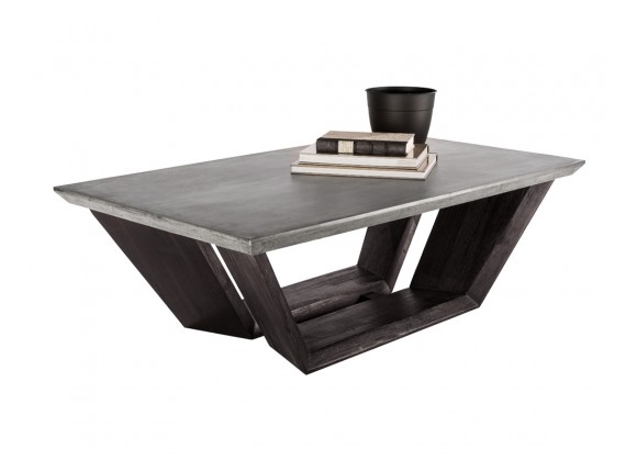 Sunpan Langley Coffee Table - With Decor