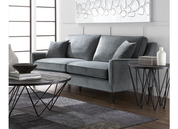 Sunpan Hanover Sofa In Granite - Lifestyle