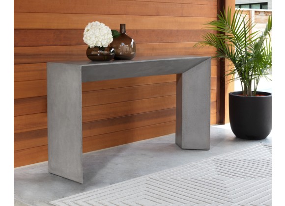 Sunpan Nomad Console Table - Lifestyle