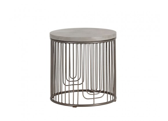 SUNPAN Sargon Side Table, Frontview