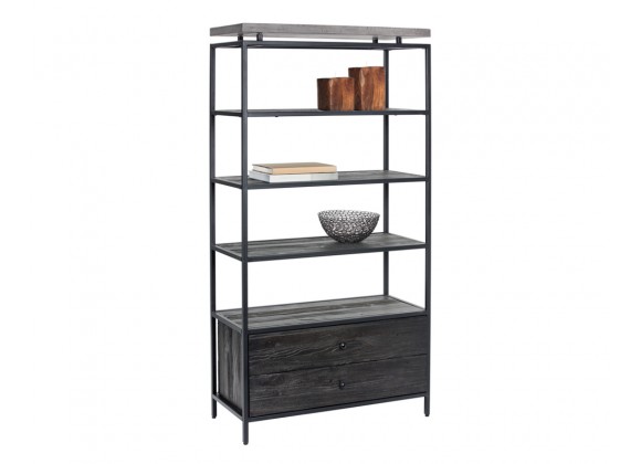 Sunpan Norwood Bookcase - Angled