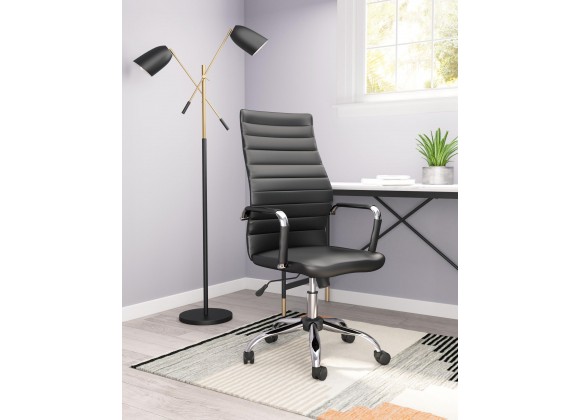 Zuo Modern Primero Office Chair in Black - Lifestyle