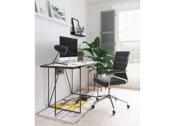 Zuo Modern Liderato Office Chair Black - Lifestyle 