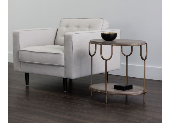 Sunpan Arya End Table - Lifestyle