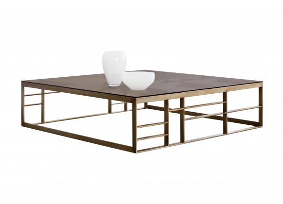 Sunpan Joanna Coffee Table - Square - With Decor