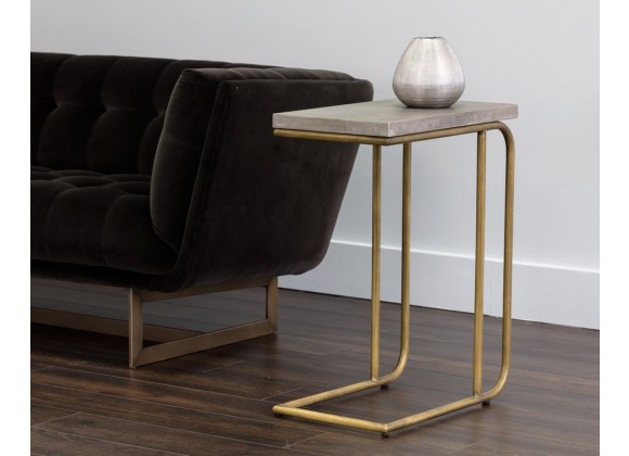 Sunpan Lucius End Table - Lifestyle