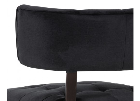 Sunpan Tatum Counter Stool in Piccolo Black Home Furniture and Patio