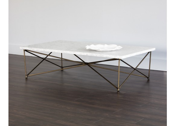 Sunpan Skyy Coffee Table - Rectangular - Lifestyle