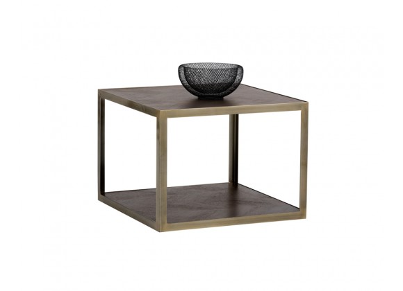 Sunpan Mara End Table - Angled