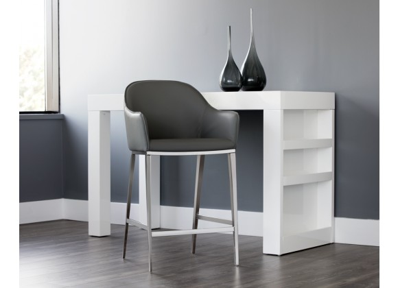 Stanis Counter Stool - Grey - Lifestyle