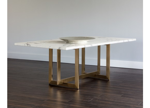 Sunpan Rosellen Dining Table - 86.5" - Lifestyle