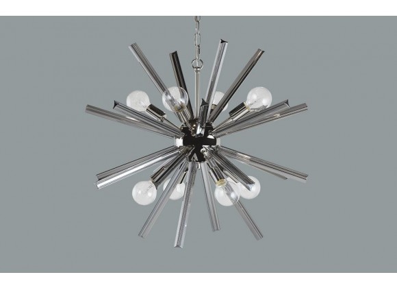 SUNPAN Faraday Chandelier - Small - Smoke Grey, Lifestyle