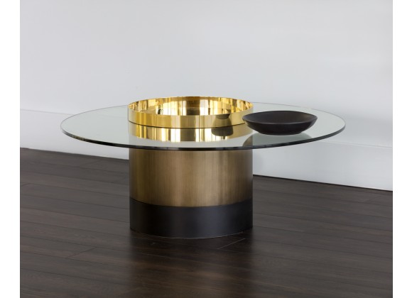 Sunpan Haru Coffee Table - Lifestyle