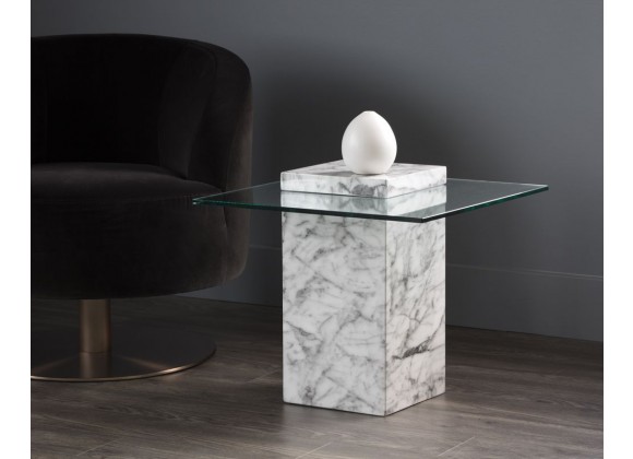 Sunpan Gail End Table - Lifestyle
