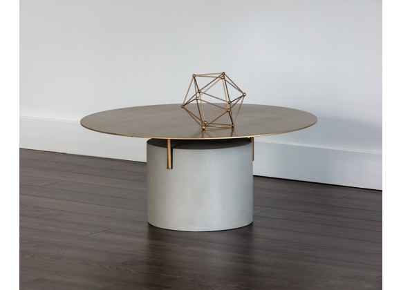 Sunpan Dolores Coffee Table - Lifestyle