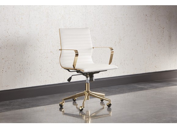 Jessica Office Chair - White - Lifestyle