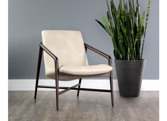 Mila Lounge Chair - Bravo Cream - Lifestyle