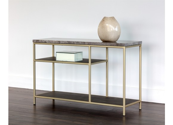 Sunpan Arden Console Table - Lifestyle