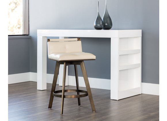 Arizona Swivel Counter Stool - Castillo Cream - Lifestyle