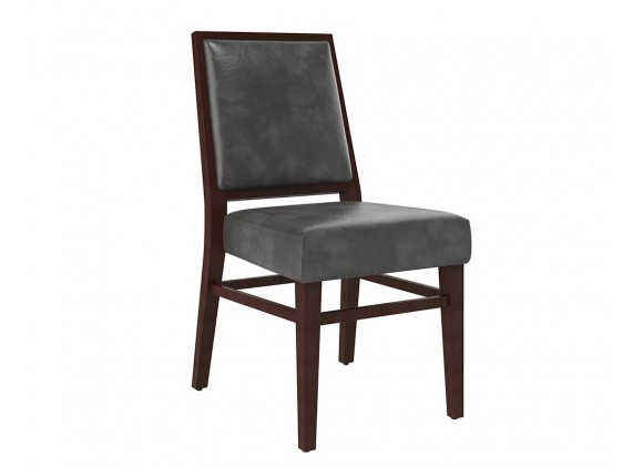 Sunpan Citizen Dining Chair - Overcast Grey - Angled