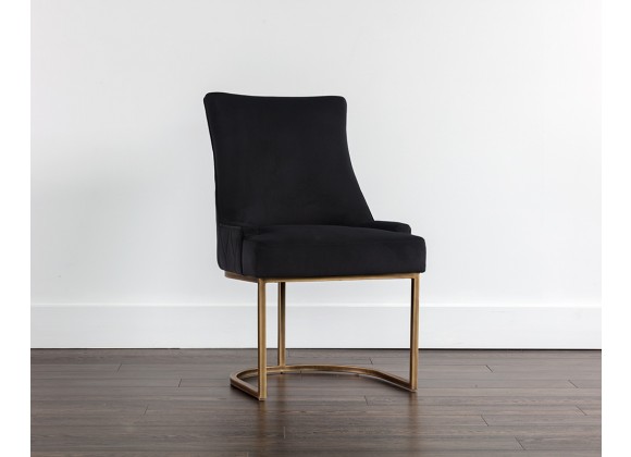 Florence Dining Chair - Abbington Black - Lifestyle