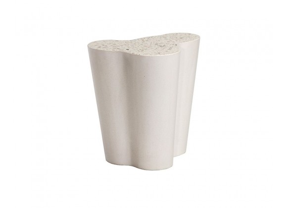 SUNPAN Ava End Table - Small - Terrazzo, Front view