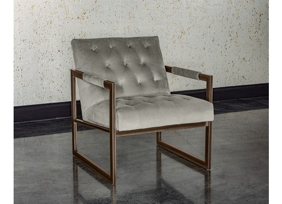 Sunpan Monde Armchair - Antonio Charcoal - Lifestyle