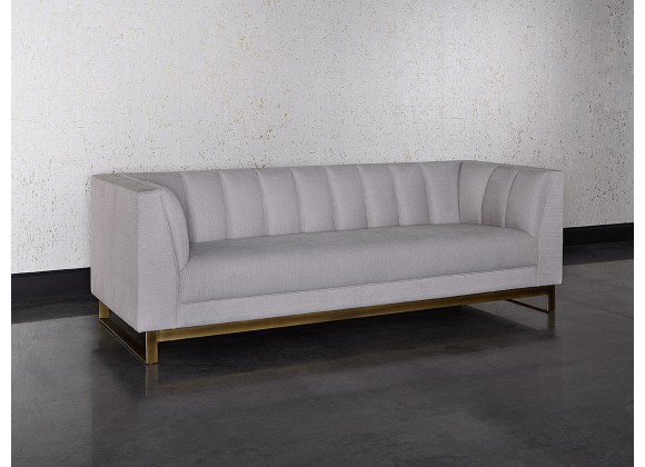 Sunpan Parker Sofa - Zenith Soft Grey - Lifestyle