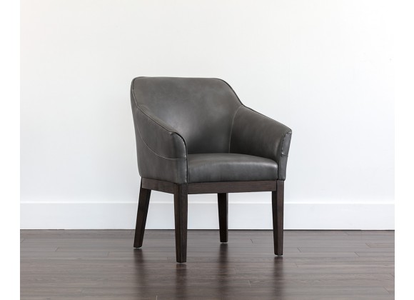 Dorian Dining Armchair - Overcast Grey - Liiefstyle