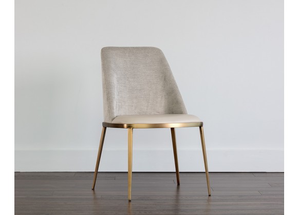 Dover Dining Chair - Napa Stone / Polo Club Stone - Lifestyle