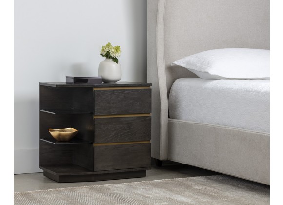 Danae Nightstand - Left Side - Lifestyle