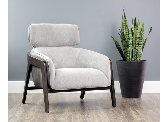 Aurora Lounge Chair, Polo Club Stone, Overcast Grey – High Fashion