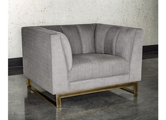 Parker Armchair - Zenith Soft Grey - Lifestyle