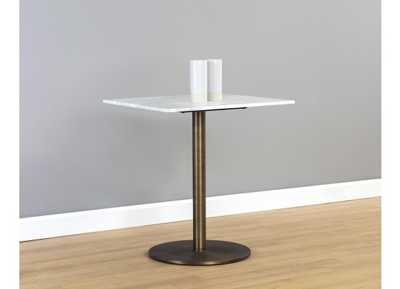 Sunpan Enco Bistro Table - Square - 24" - Lifestyle