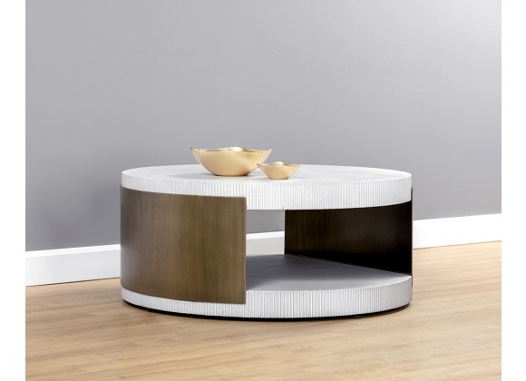 Sunpan Cavette Coffee Table - Lifestyle 