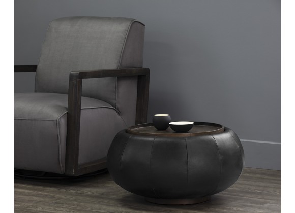 Zenzi End Table - Bravo Black - Lifestyle